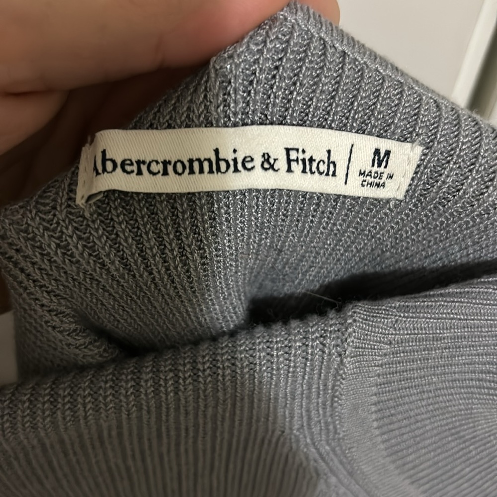 Abercrombie And Fitch Bodysuit Sweater Open Back - image 3